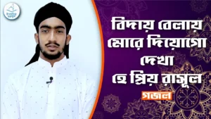 বিদায় বেলায় মোরে দিয়োগো দেখা বিদায় বেলায় মোরে দিয়োগো দেখা